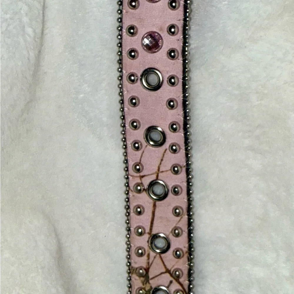 Nocona Black and Silver Western Belt